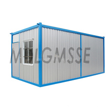 Low cost prefab movable 20ft container modular mobile prefab living container house homes